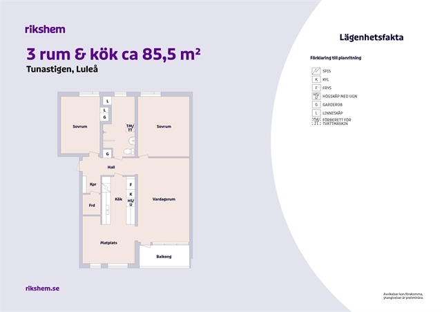 Tunastigen 12 i Luleå