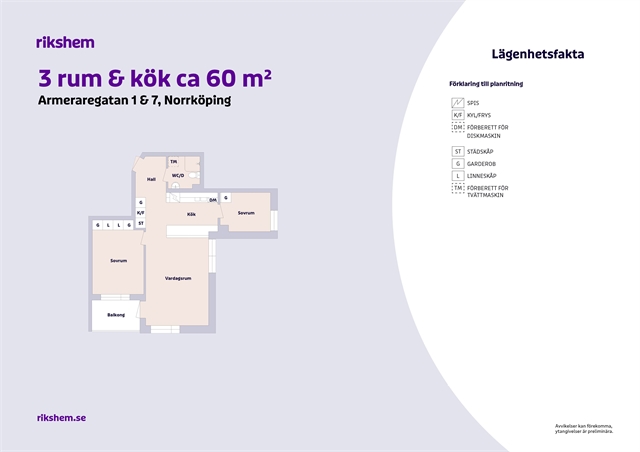 Armeraregatan 7 i Norrköping