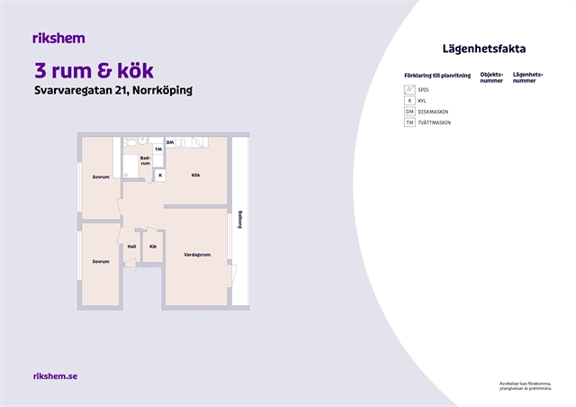 Svarvaregatan 21 i Norrköping
