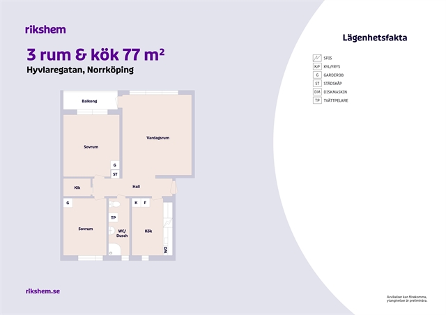Hyvlaregatan 8 i Norrköping
